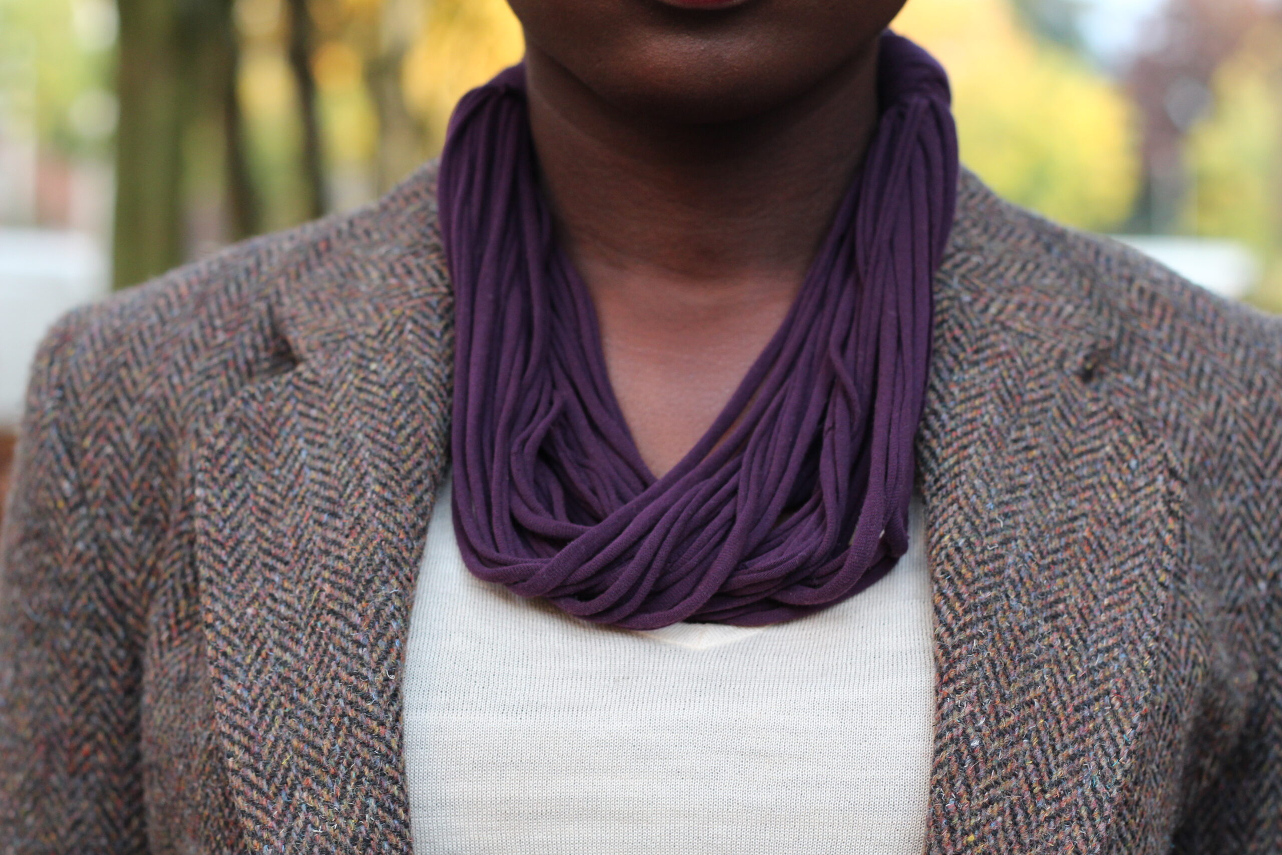 DIY – COLLIER EN JERSEY –