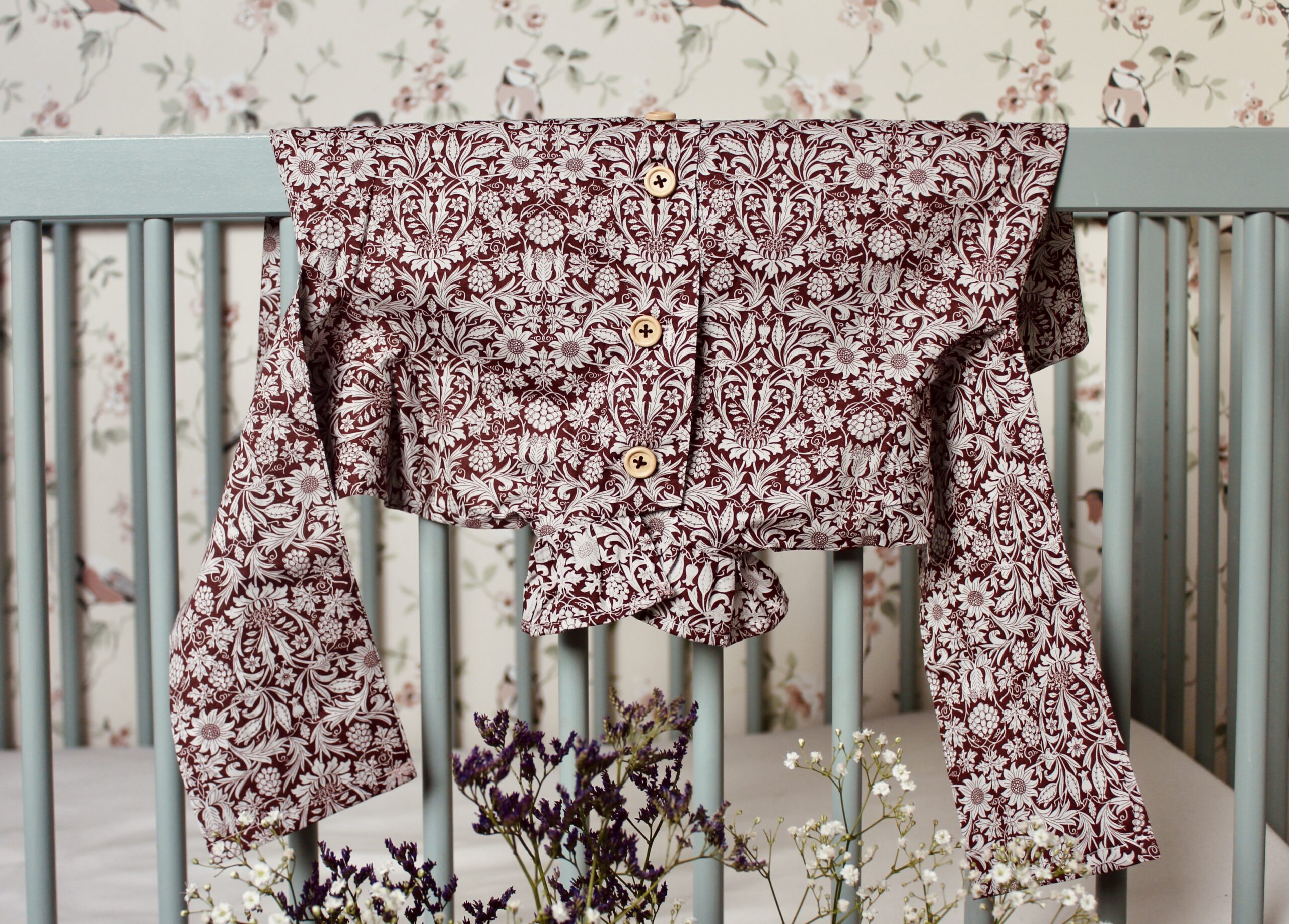 Blouse à col volanté Liberty (1)