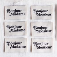 Bonjour Mme, Mr - NOIR x6 – Image 3