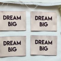 DREAM BIG - Aubergine x 4 – Image 5