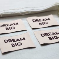 DREAM BIG - Aubergine x 4 – Image 4