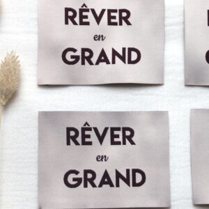 Rêver en grand - Aubergine x 4