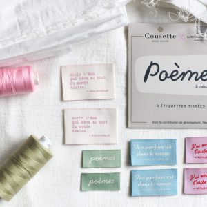 Poèmes à coudre x8