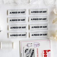 A PIECE OF ART (N&B) x 8 - Image 2